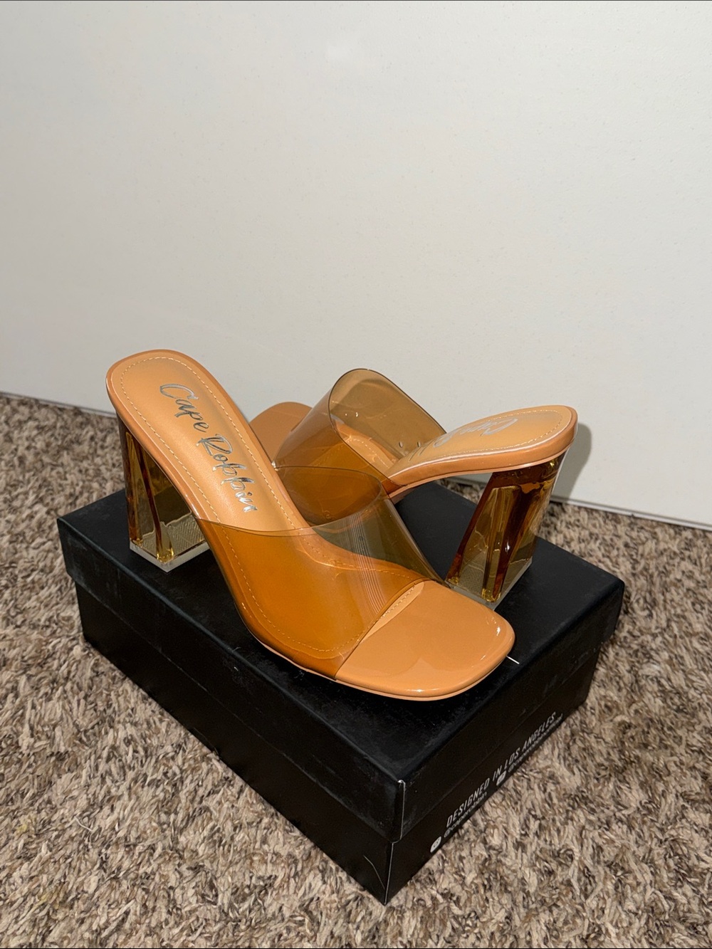Cape Robbin Slide Heels with Strap
